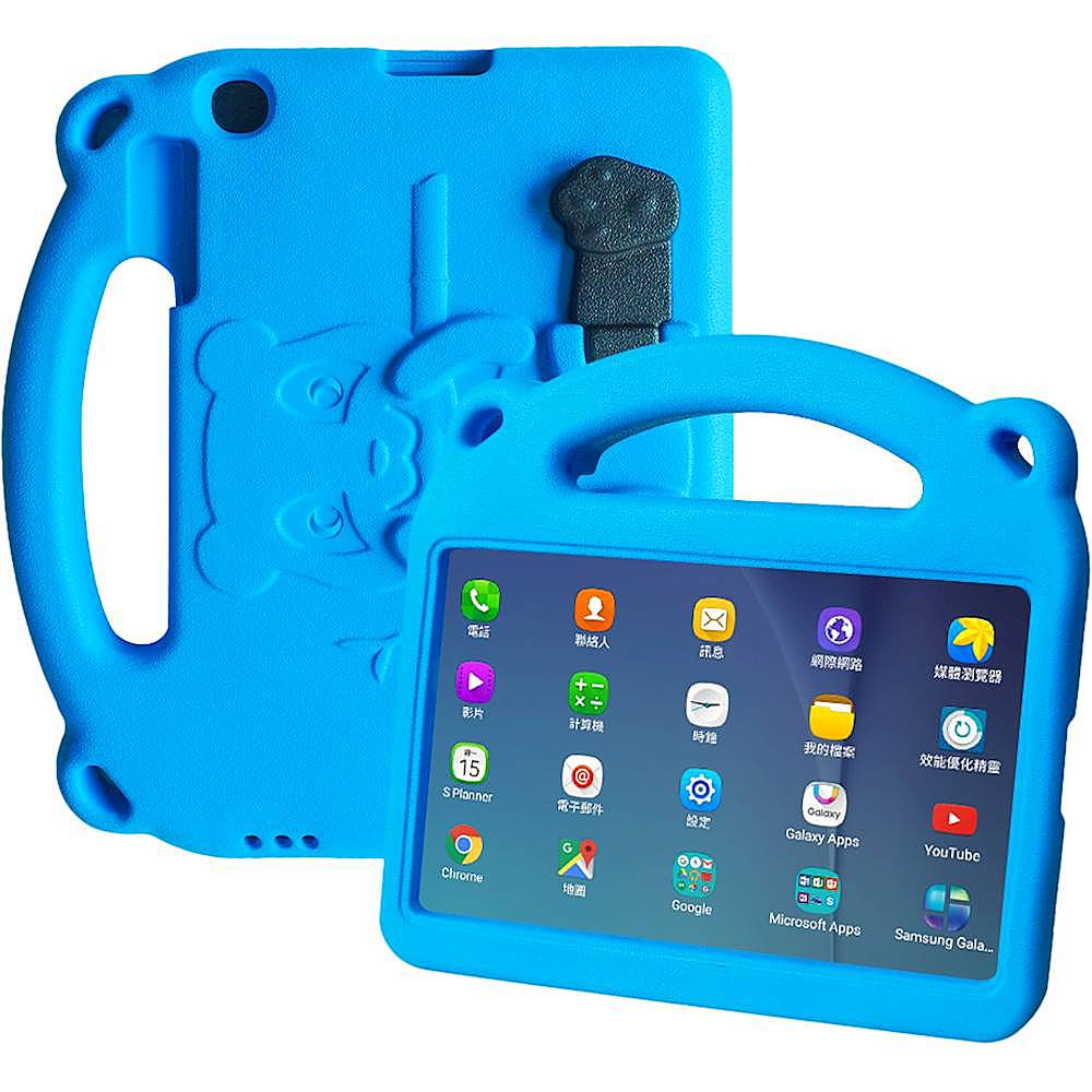 SaharaCase - Teddy Bear KidProof Case for Samsung Galaxy Tab A 10.1 2019 - Blue_2