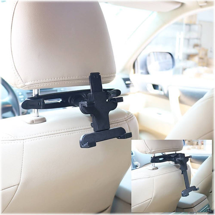 SaharaCase - Vehicle Headrest Tablet Mount for Most Tablets up to 10.5" - Black_4