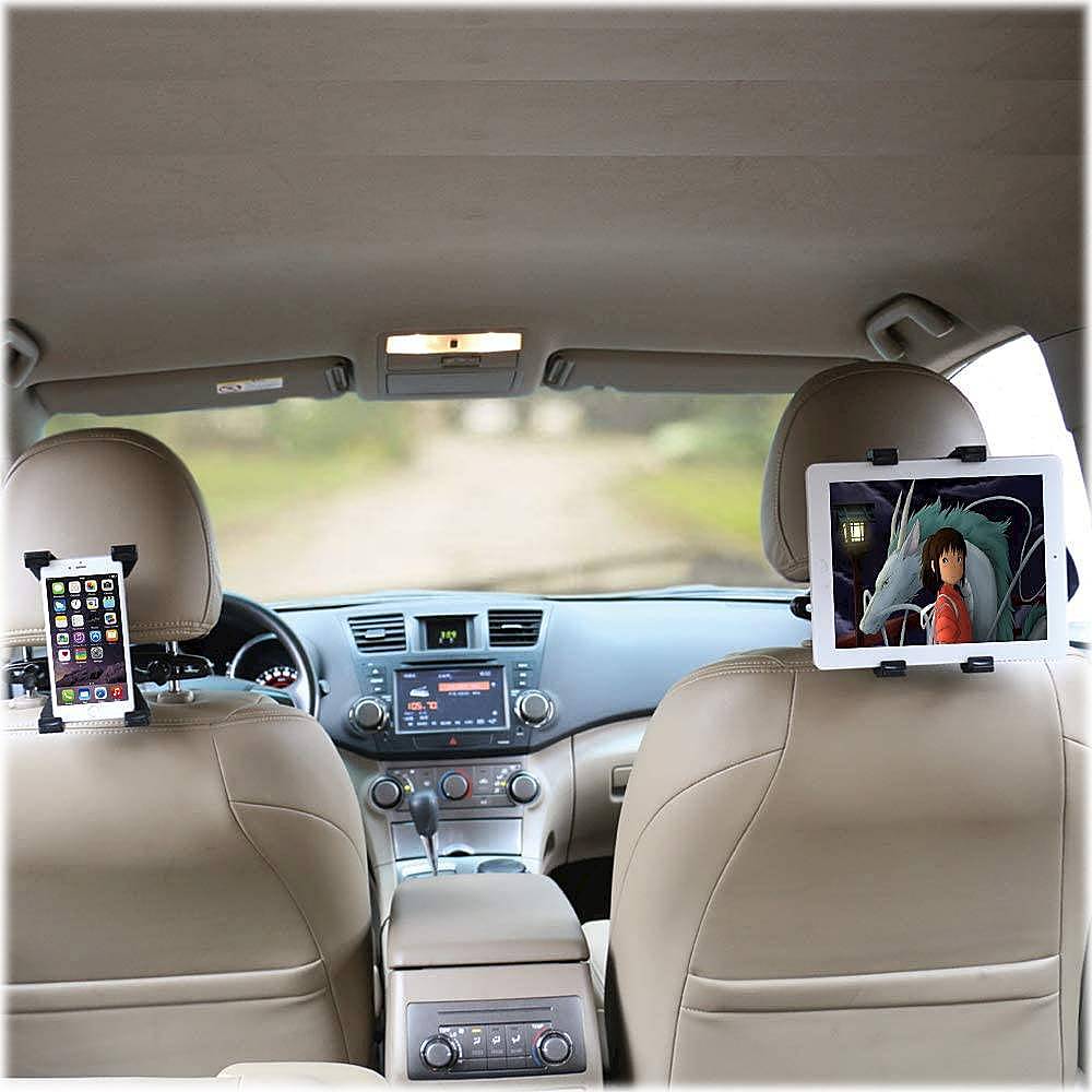 SaharaCase - Vehicle Headrest Tablet Mount for Most Tablets up to 10.5" - Black_1