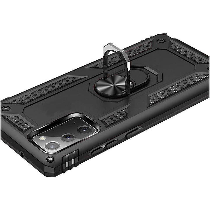 SaharaCase - Military Kickstand Series Carrying Case for Samsung Galaxy Note20 - Black_7