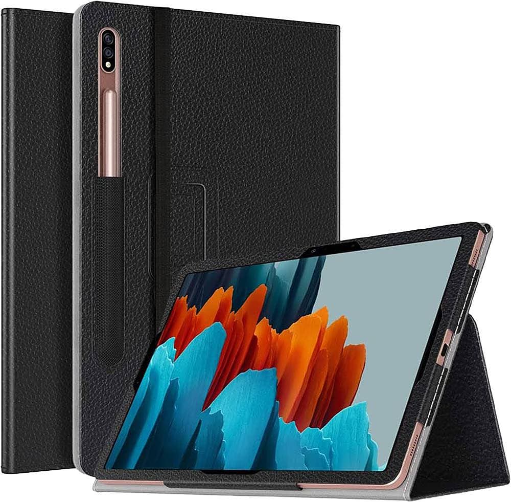 SaharaCase - Folio Case for Samsung Galaxy Tab S8 Plus and Tab S7 FE - Black_5