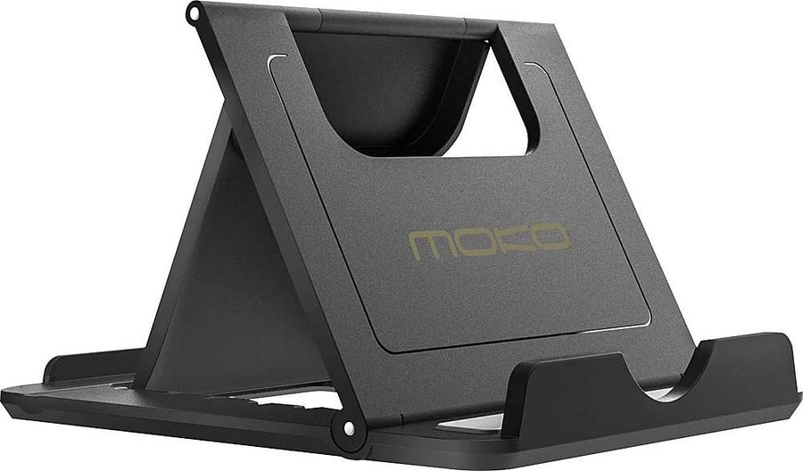 SaharaCase - Foldable Stand for Most Cell Phones and Tablets up to 10" - Black_0