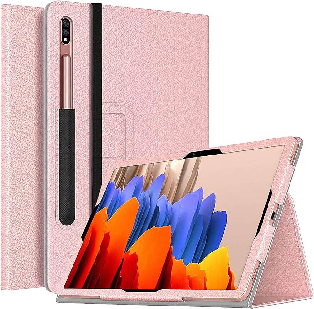 SaharaCase - Folio Case for Samsung Galaxy Tab S7 Plus - Pink_3