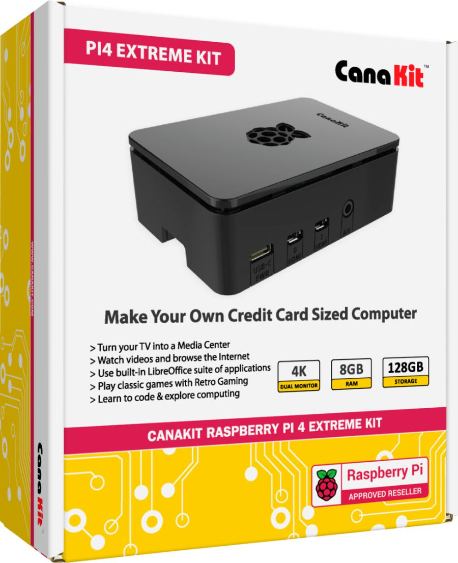 CanaKit - Raspberry Pi 4 Extreme Kit 8GB RAM_0