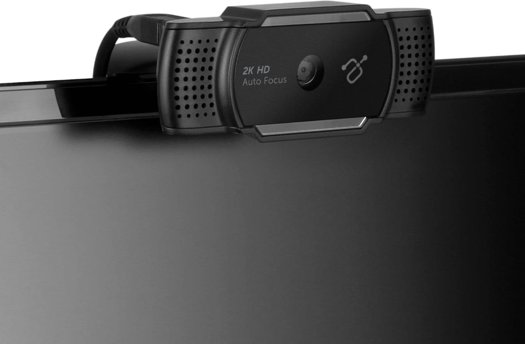 Aluratek - Live Ultra 2K HD 2560 x 1600 Webcam with Auto Focus and Dual Stereo Noise Cancelling Mics - Black_7