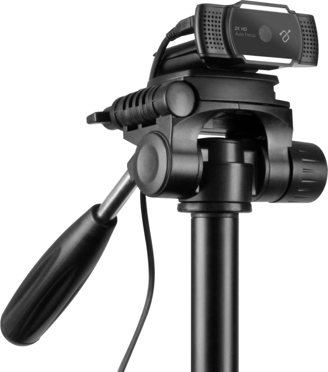 Aluratek - Live Ultra 2K HD 2560 x 1600 Webcam with Auto Focus and Dual Stereo Noise Cancelling Mics - Black_5