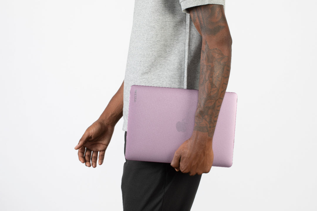 Incase - Hardshell Dot Case for the 2020 and M1 2020 13" MacBook Air - Ice Pink_9