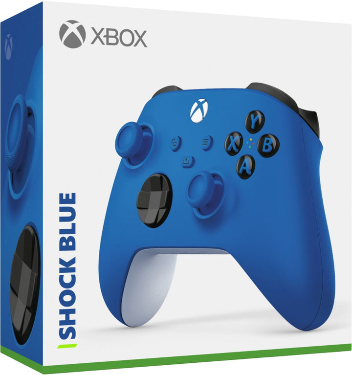 Microsoft - Xbox Wireless Controller for Xbox Series X, Xbox Series S, Xbox One, Windows Devices - Shock Blue_4