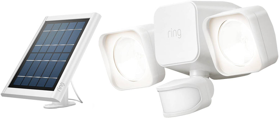 Ring - Smart Lighting Solar Floodlight - White_0