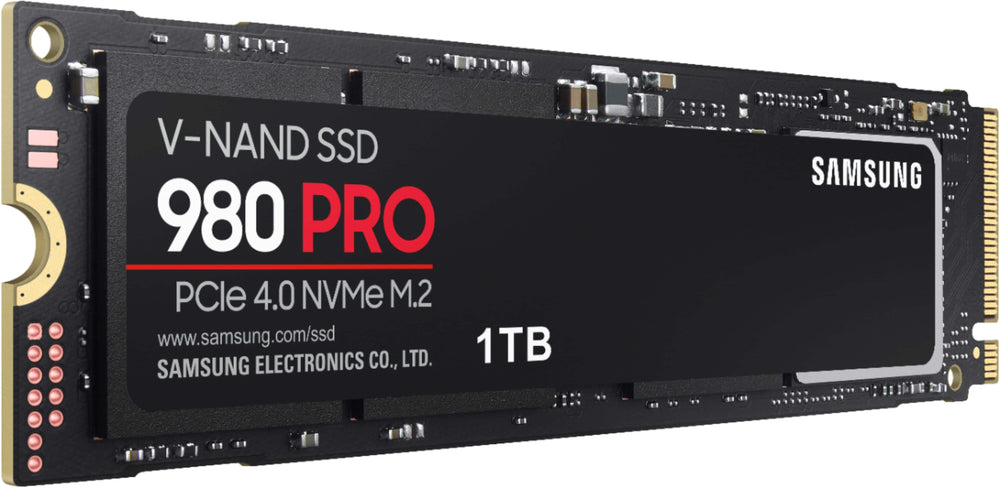 Samsung - 980 PRO 1TB Internal Gaming SSD PCIe Gen 4 x4 NVMe_1