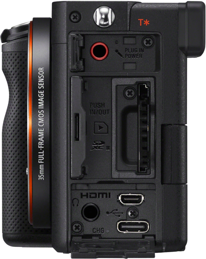 Sony - Alpha 7C Full-frame Mirrorless Camera - Black_4