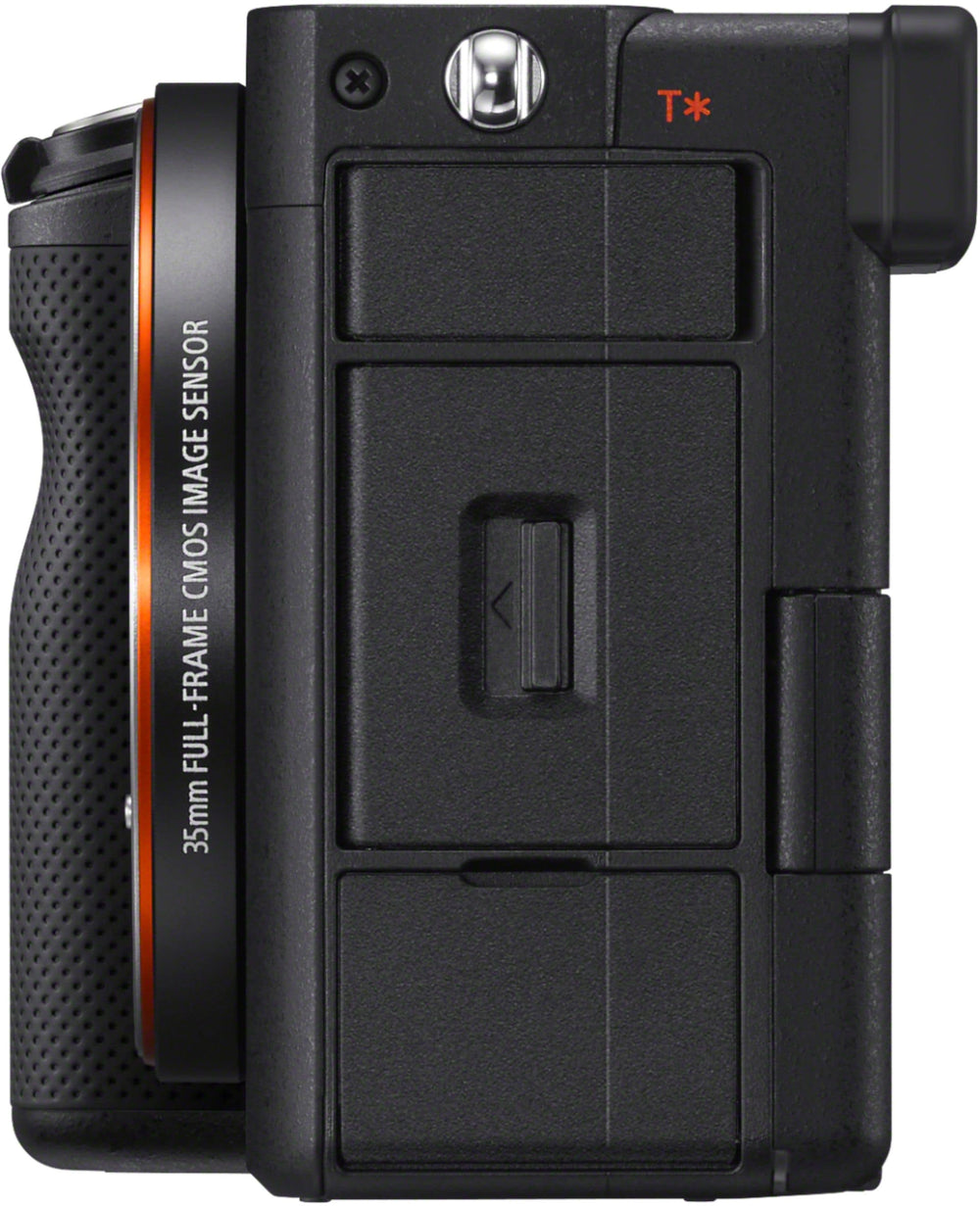 Sony - Alpha 7C Full-frame Mirrorless Camera - Black_1