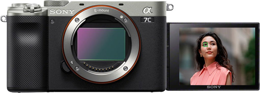 Sony - Alpha 7C Full-frame Mirrorless Camera - Silver_0
