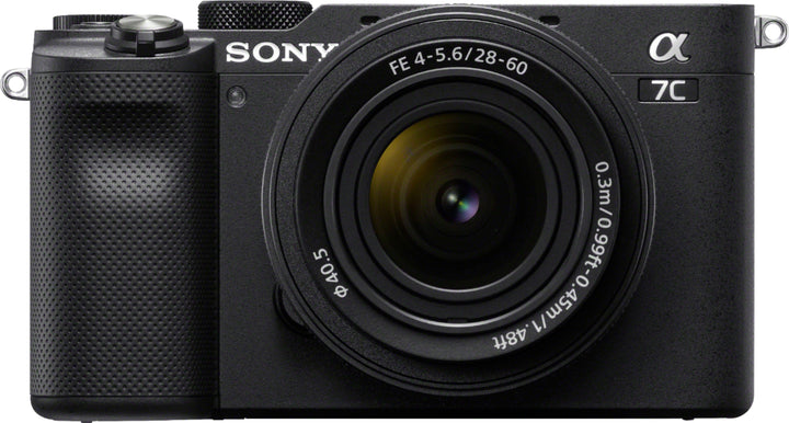 Sony - Alpha 7C Full-frame Compact Mirrorless Camera with FE 28-60mm F4-5.6 lens - Black_5