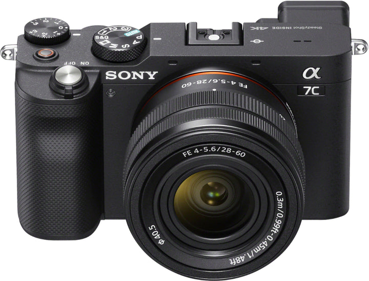 Sony - Alpha 7C Full-frame Compact Mirrorless Camera with FE 28-60mm F4-5.6 lens - Black_3