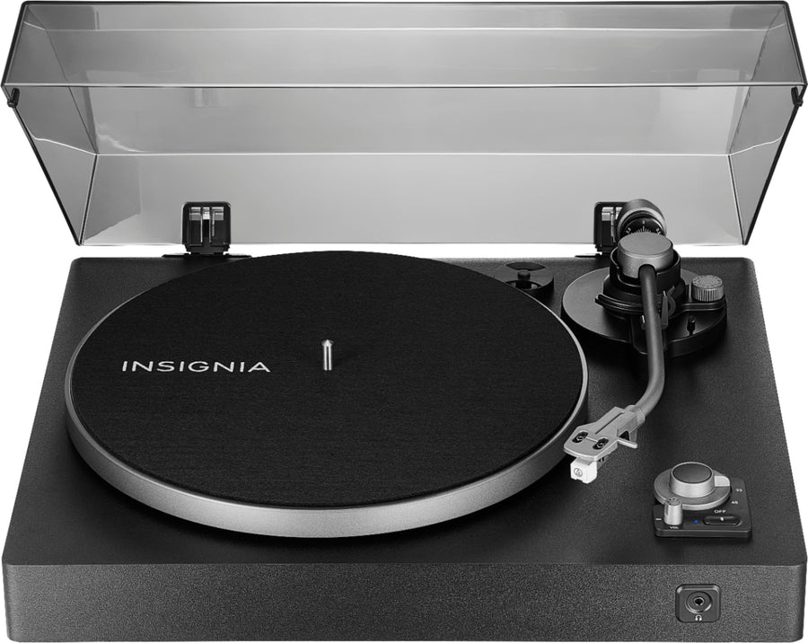 Insignia™ - Bluetooth Stereo Turntable - Black_0