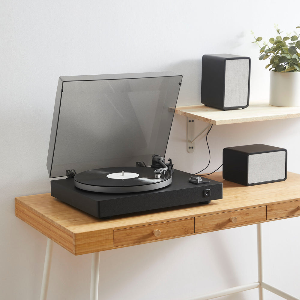Insignia™ - Bluetooth Stereo Turntable - Black_1