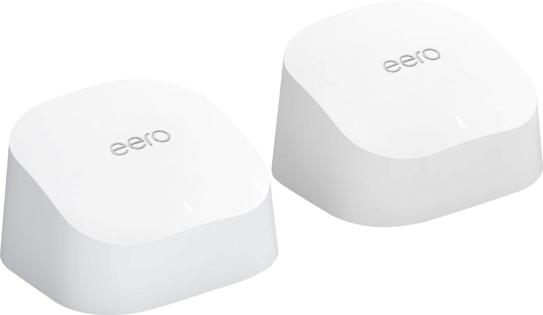 eero 6 AX1800 Dual-Band Wi-Fi 6 Mesh Wi-Fi System (2-pack)_0