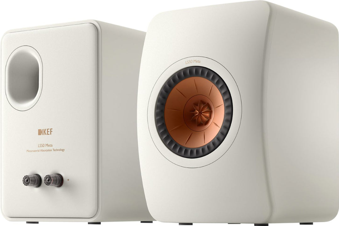 KEF - LS50META Bookshelf Speakers Pair - White_2