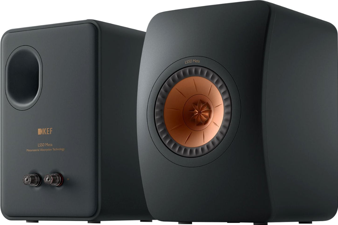 KEF - LS50META Bookshelf Speakers Pair - Black_2