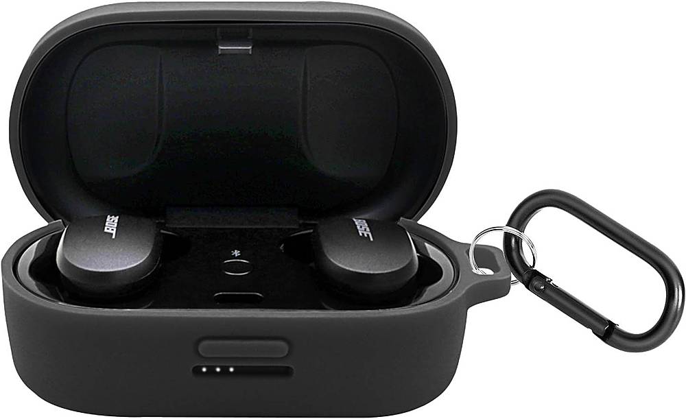 SaharaCase - Silicone Grip Case for BOSE QuietComfort Noise Cancelling Earbuds - Black_3