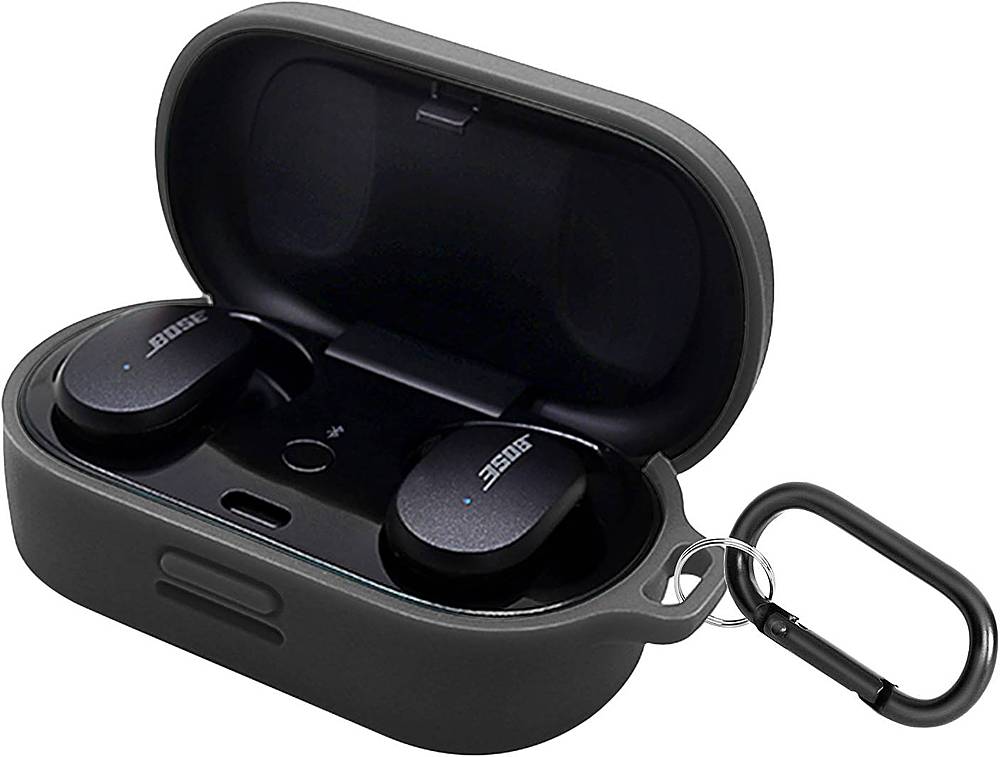 SaharaCase - Silicone Grip Case for BOSE QuietComfort Noise Cancelling Earbuds - Black_4