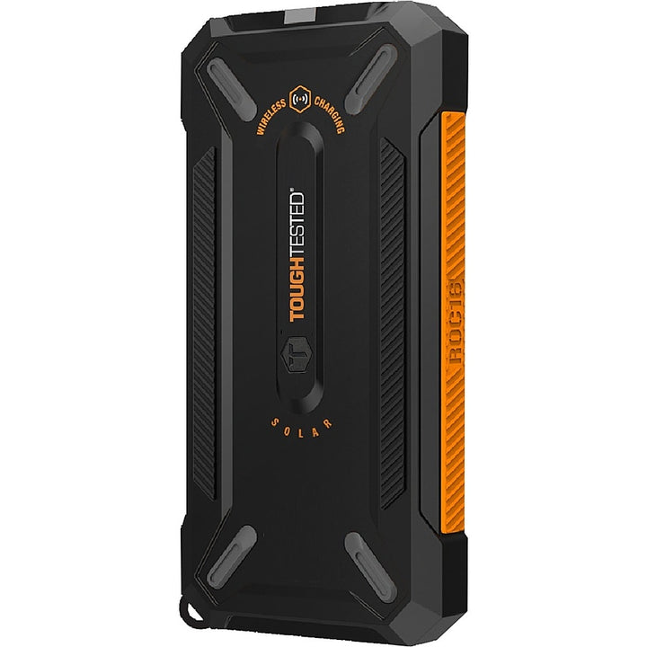 ToughTested - ROC16 16,000 mAh Portable Charger for Most USB-Enabled Devices - Black/Orange_0