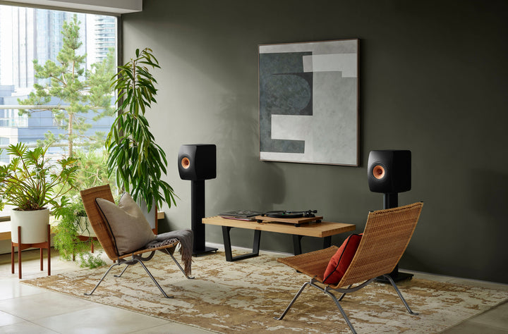 KEF - LS50 WIRELESS II Bookshelf Speakers Pair - Black_4