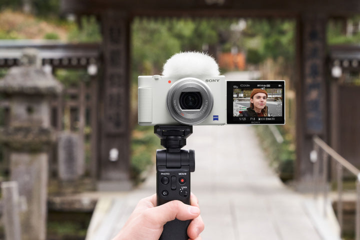 Sony - ZV-1 20.1-Megapixel Digital Camera for Content Creators and Vloggers - White_7