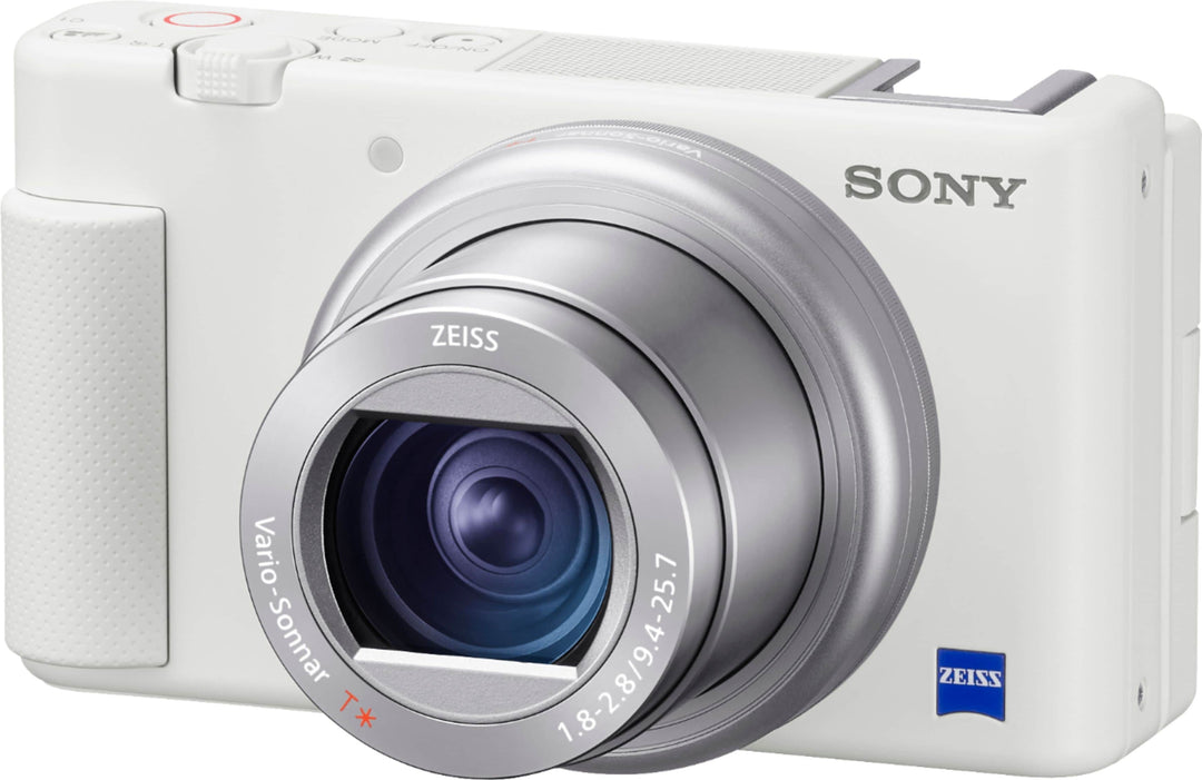 Sony - ZV-1 20.1-Megapixel Digital Camera for Content Creators and Vloggers - White_4