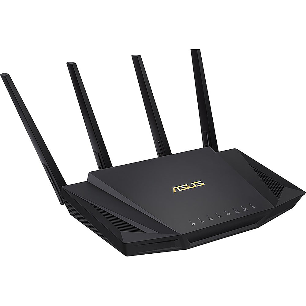 ASUS - AX3000 Dual Band WiFi 6 (802.11ax) Router - Black_1