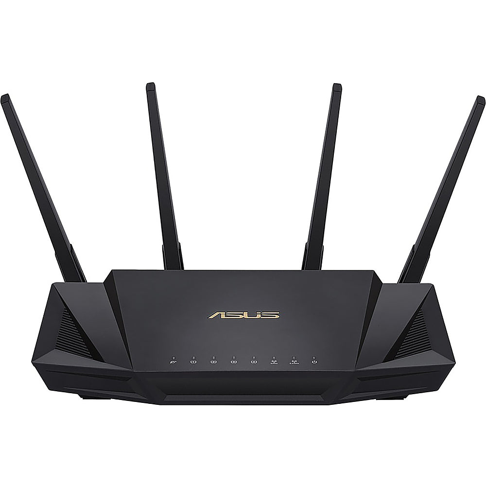 ASUS - AX3000 Dual Band WiFi 6 (802.11ax) Router - Black_0