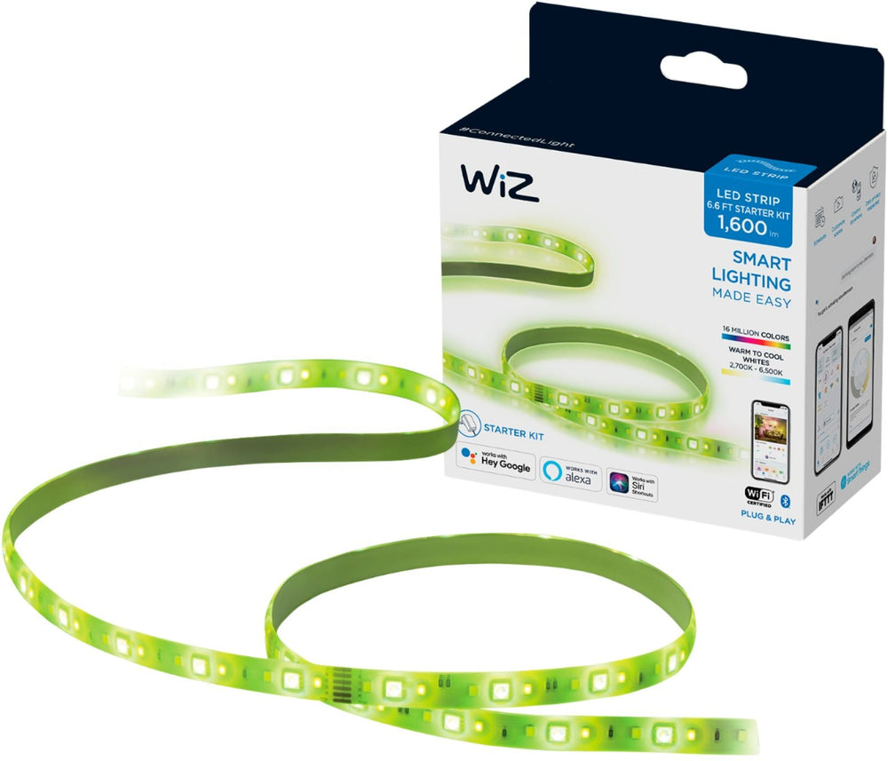 WiZ - Lightstrip 2M 1600lm Starter Kit - Multi Color_1