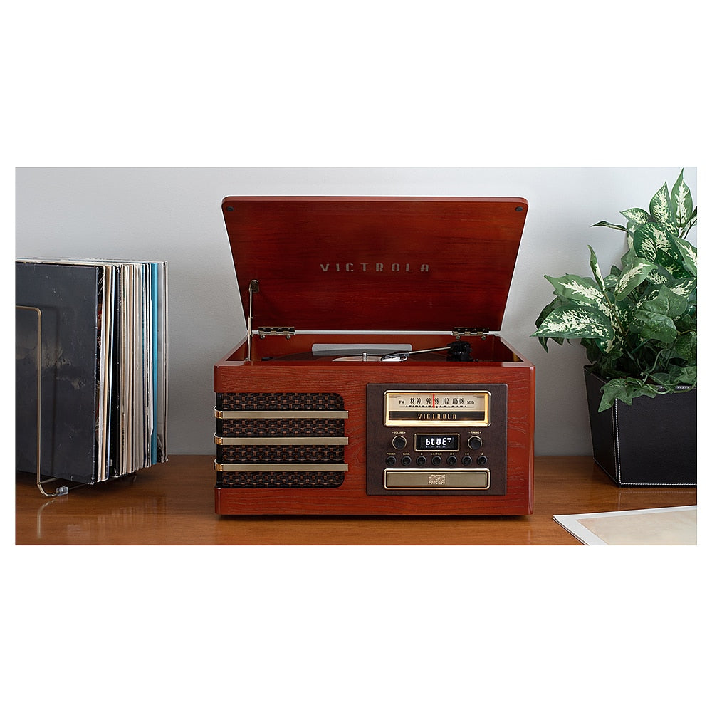 Victrola - Ellington Bluetooth Record Player - Mahogany_1