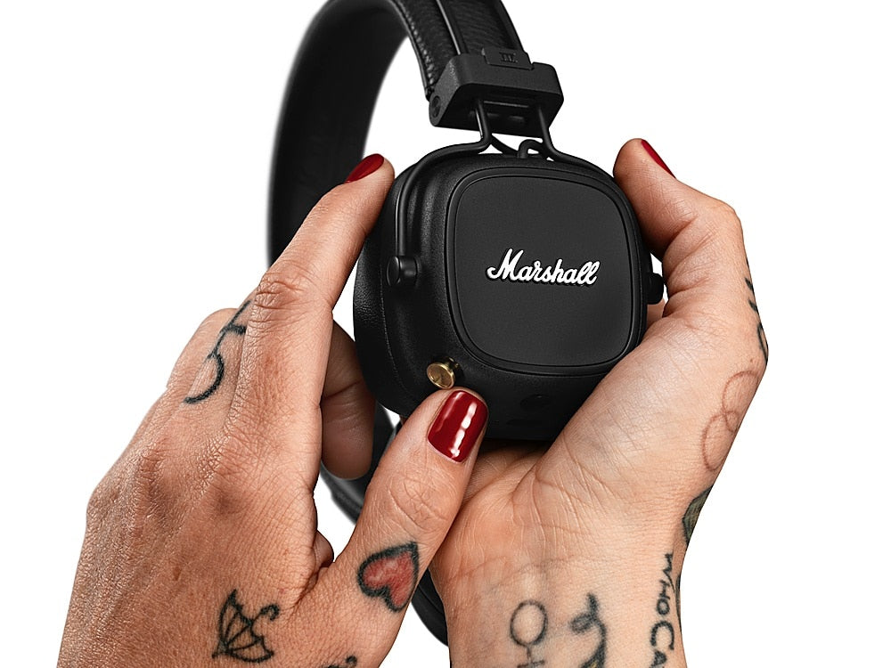 Marshall - Major IV Bluetooth  Headphone with wireless charging - Black_2