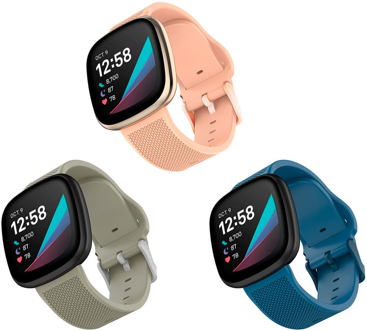 WITHit - Fitbit Versa 3 & Fitbit Sense Silicone One size fits all Watch band_0