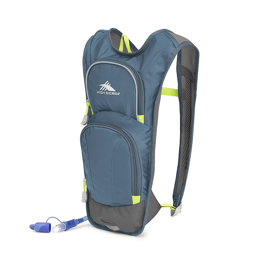 High Sierra - HydraHike 4L Hydration Pack Backpack - Graphite Blue/Mercury/Glow_0