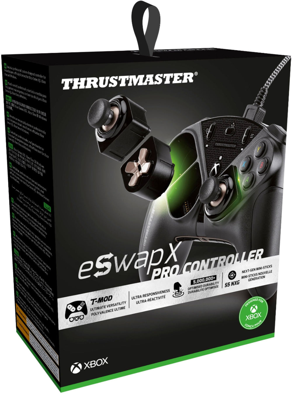 Thrustmaster - eSwapX Pro Controller officially licensed for Xbox Series X|S, Xbox One, and PC-Black_1