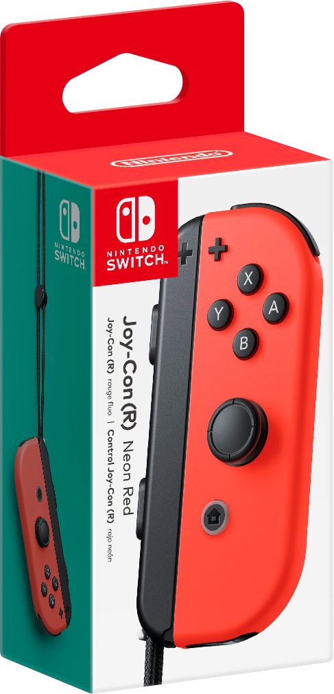 Nintendo - Joy-Con - Neon Red_0