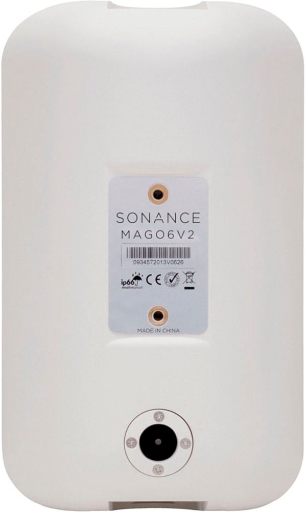 Sonance - MAG Series 2.0-Ch. Outdoor Streaming Music System Powered By Sonos® - Paintable White_8