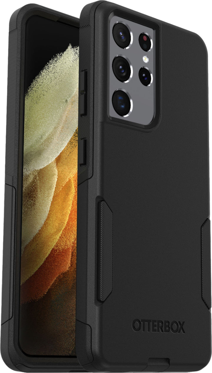 OtterBox - Commuter Series for Samsung Galaxy S21 Ultra 5G - Black_1