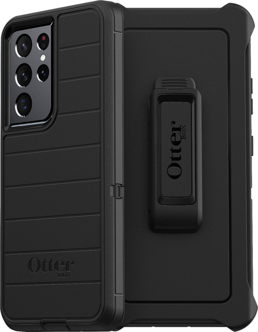 OtterBox - Defender Series Pro for Samsung Galaxy S21 Ultra 5G - Black_1
