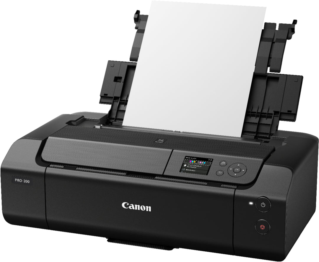 Canon - PIXMA PRO-200 Wireless Inkjet Printer - Black_2