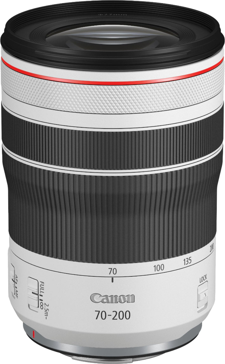 Canon - RF 70-200mm f/4 L IS USM Telephoto Zoom Lens for RF Mount Cameras - White_0