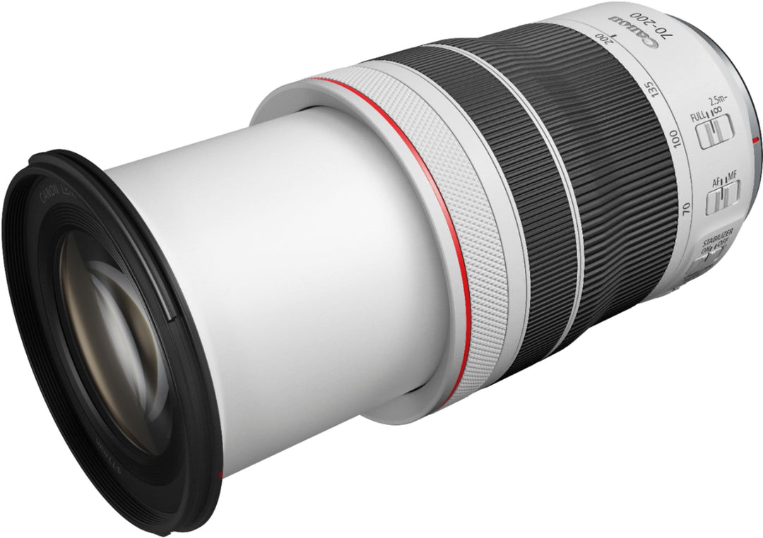 Canon - RF 70-200mm f/4 L IS USM Telephoto Zoom Lens for RF Mount Cameras - White_6