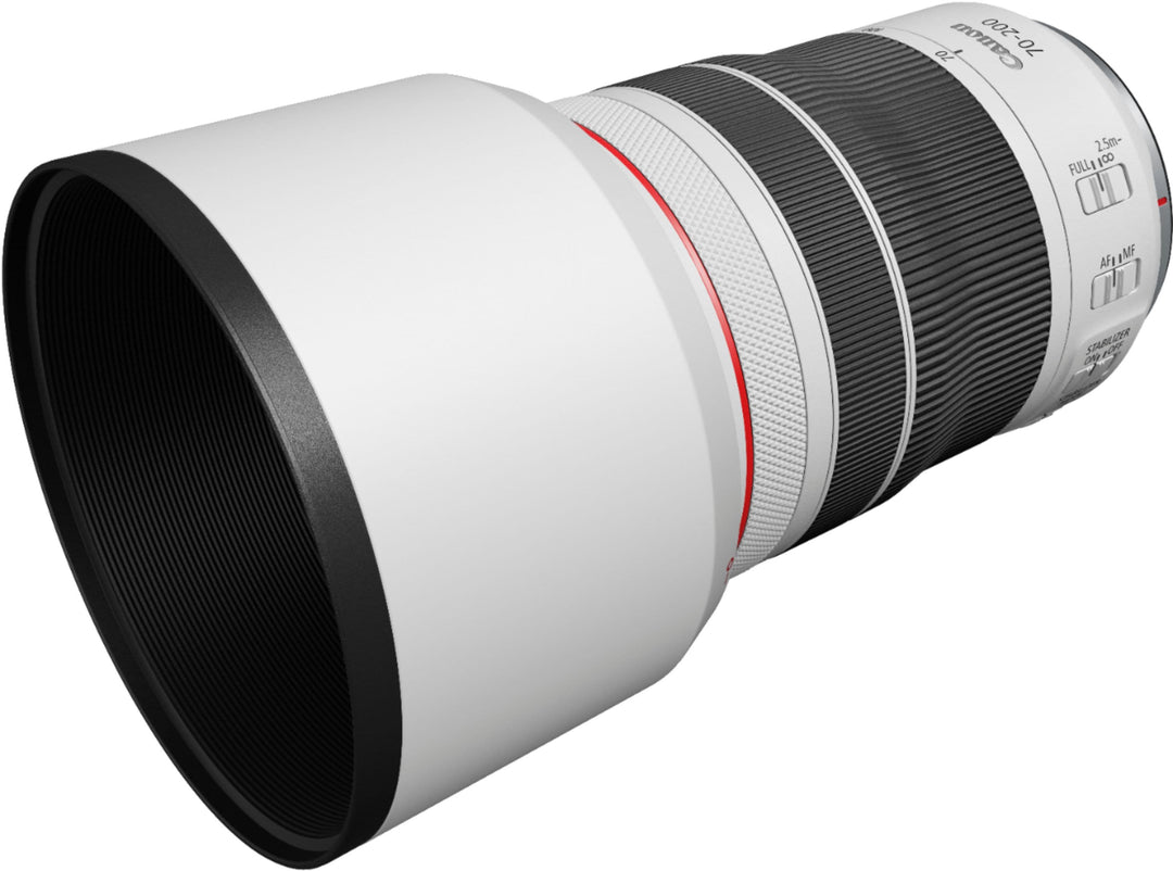 Canon - RF 70-200mm f/4 L IS USM Telephoto Zoom Lens for RF Mount Cameras - White_5