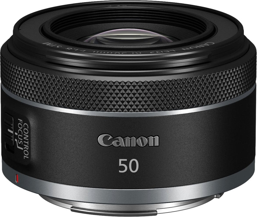 Canon - RF 50mm f/1.8 STM Standard Prime Lens for RF Mount Cameras - Black_0