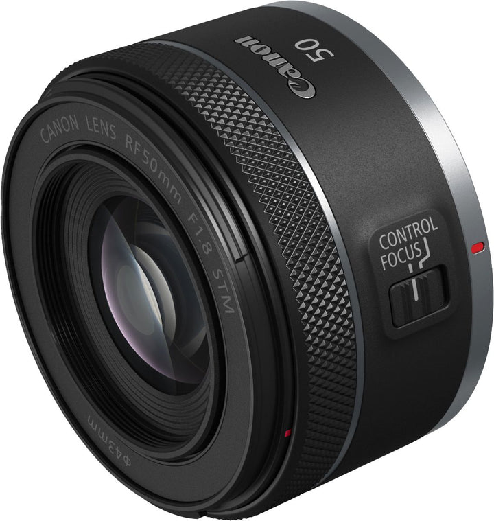 Canon - RF 50mm f/1.8 STM Standard Prime Lens for RF Mount Cameras - Black_2
