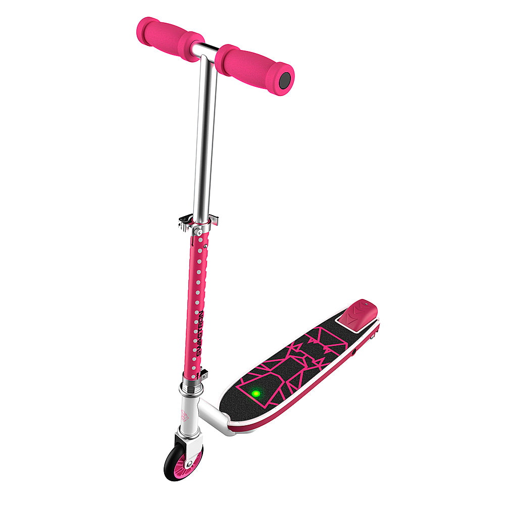 Swagtron - SK1 Electric Scooter for Kids w/ Kick-Start Motor - Pink_1