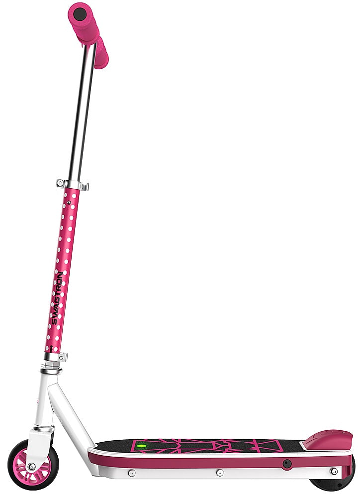 Swagtron - SK1 Electric Scooter for Kids w/ Kick-Start Motor - Pink_0